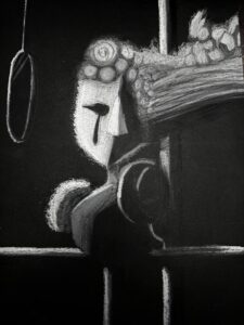 and into the great darkness, i recede, without a trace (love letter)